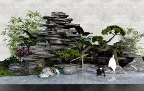 Chinese Rock Garden Design