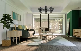 Living Room Dining Kitchen Combo Idea
