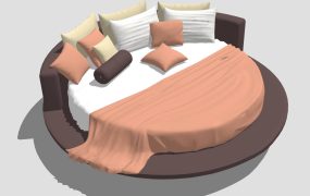Luxury Round Bed