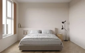 Neutral Minimal Bedroom