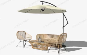 Rattan Outdoor Patio Set