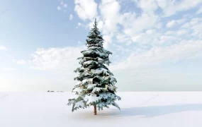 Snow Picea Spruce Tree