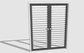 Sliding Shutter Door