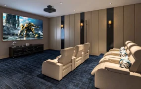 Traditional Home Theater Design