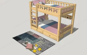 Solid Wood Bunk Beds