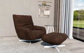 Lounge Chair And Ottoman