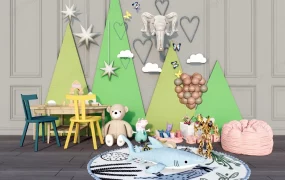 Kids Playroom Wall Decor