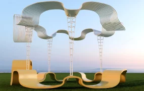 Creative Public Bench