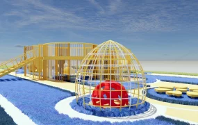 Colorful Metal Playground