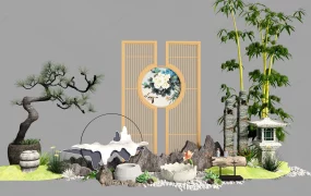 Zen Garden Patio Landscaping Design