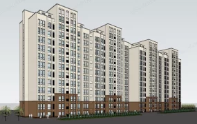 High Rise Modern Apartment Buildings