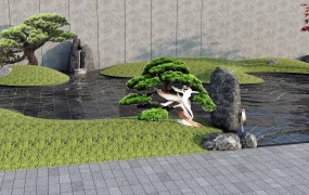 Zen Garden Waterfall Ideas