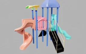 Plastic Outdoor Playset