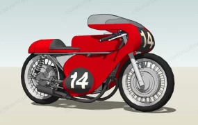 Honda Racing Motorcycle