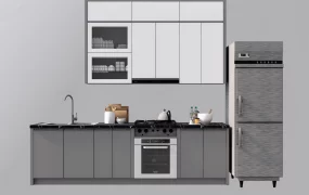 Small Apartment Kitchen Cabinets