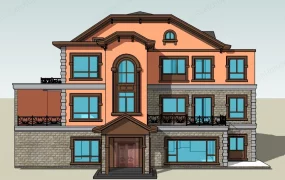 Luxury 4 Story House Design