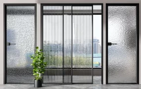 Full Glass Interior Doors