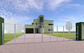 Modern 4 Bedroom House Plan