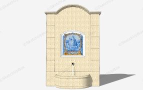 Wall Mount Water Fountain