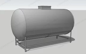 Horizontal Steel Storage Tank