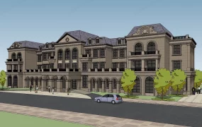 Classic Clubhouse Exterior