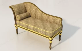 French Style Chaise Lounge