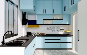 Light Blue Kitchen Design