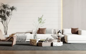 Modern Minimalist Living Room