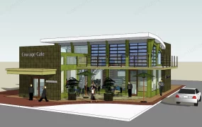 Modern Coffee Shop Architecture