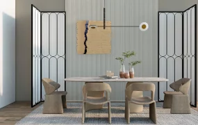 Minimal Dining Room Design