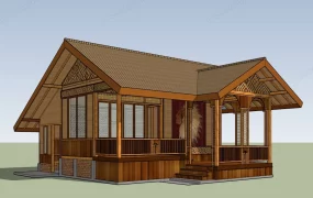 Thailand Wooden House