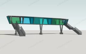 Pedestrian Overpass Bridge