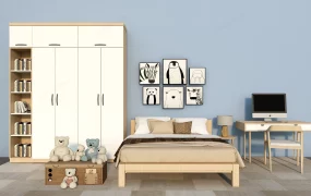 Organic Modern Kids Room Furniture