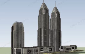 Art Deco Office Complex Buildings