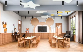 Preschool Classroom & Activity Room Interior