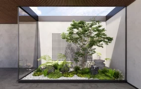 Indoor Glass Garden