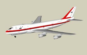 Boeing 747 Commercial Jet Airliner