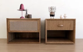Wabi Sabi Style Nightstands