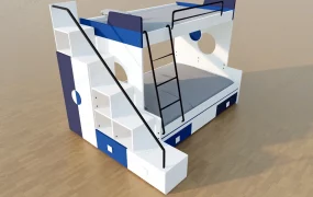Bunk Bed With Storage