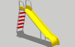 Yellow Playground Slide