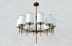 12 Arm Pendant Light