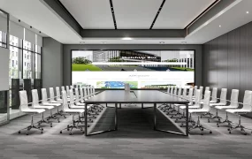 Modern Executive Boardroom & Conference Interior