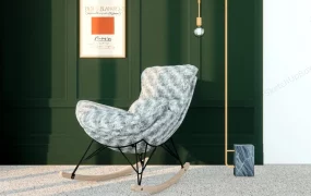 Upholstered Rocking Chair