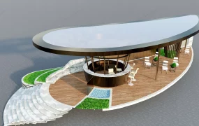 Commercial Outdoor Bar Design