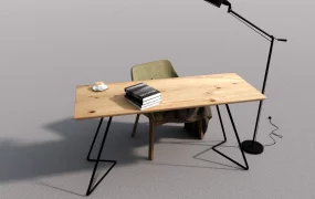 Minimalist Writing Desk For Home Office