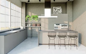 L Shaped Kitchen Designs With Island