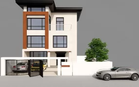 3 Storey Modern House Design