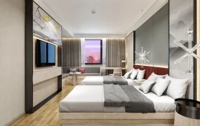 Deluxe Twin Room Design