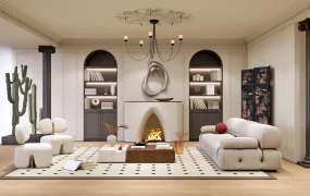 Roman Style Living Room