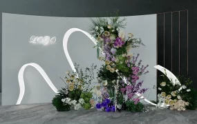 Indoor Flower Installation